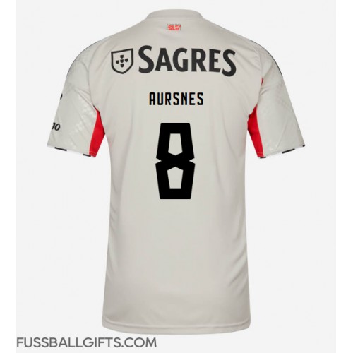 Benfica Fredrik Aursnes #8 Fußballbekleidung 3rd trikot 2025-26 Kurzarm